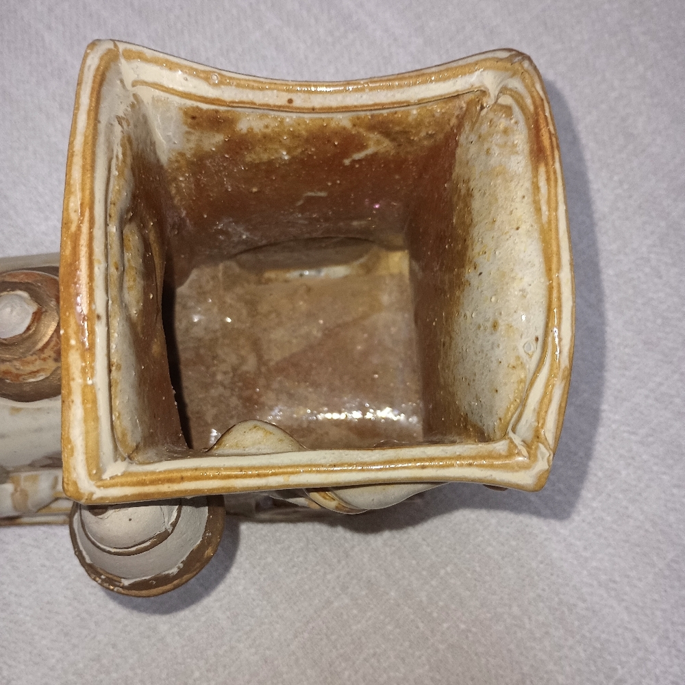 Vintage Ceramic‎ Santa Train Christmas Decor/Planter - Picture 7 of 9